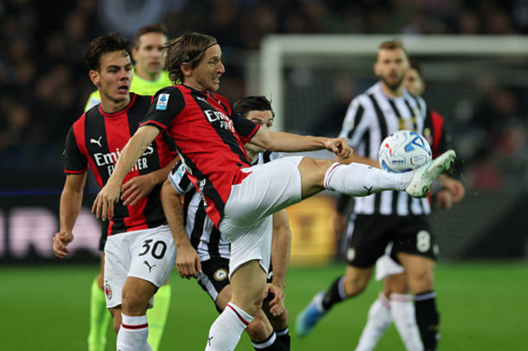 Full Match: Udinese vs AC Milan (02:45 – 26/10)